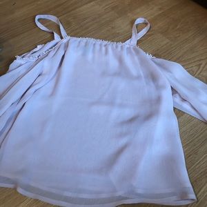 Off the shoulder shirt